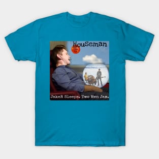 JakeR Sleeps. Two Men Jam T-Shirt